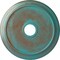 Ekena Millwork Crendon Medallion (Canopies up to 4 3/8"), 24 1/8"OD x 4 3/8"ID x 2 1/4"P, Copper Green Patina CM24CRCGS - alternate 1